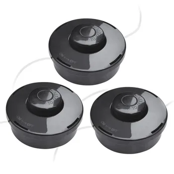 

BESTOYARD 3pcs Brush Cutter Replacement Trimmer Head Grass Trimmer Cutting Head (Black)