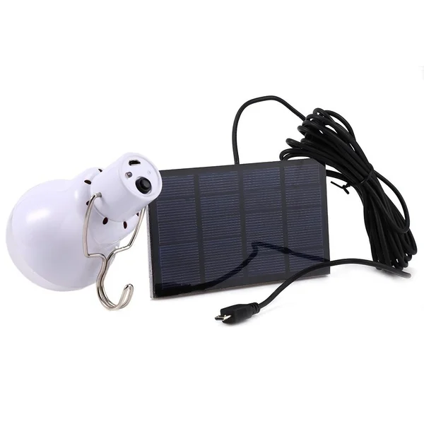 Оптовый товар S-1200 15 Вт 130лм портативный светодиодный светильник с зарядкой солнечной энергии(Цвет: Белый
