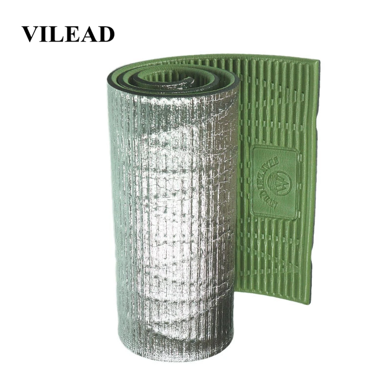 VILEAD سميكة الشتاء التخييم حصيرة 190*55*2 cm المهنة اليوغا حصيرة خفيفة الوزن IXPE رغوة للطي النوم منصات التخييم المشي لمسافات طويلة