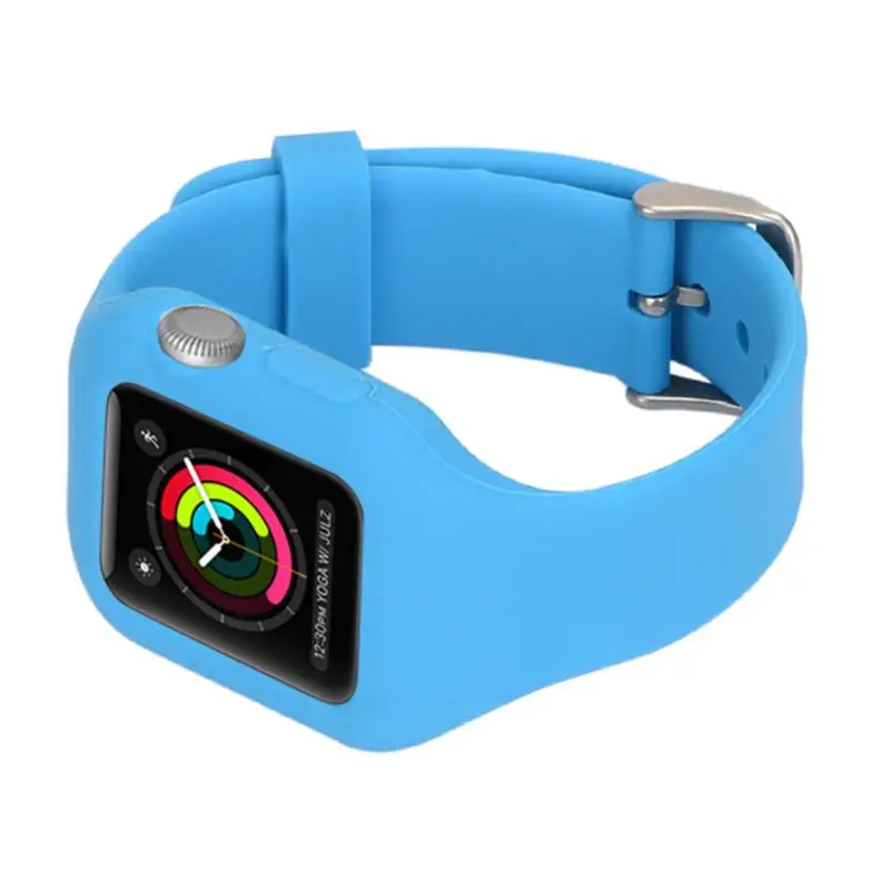 Силиконовые смарт-часы ремешок для Iphone Apple Фитнес замена ремешок для Iphone Apple i Watch 42mm