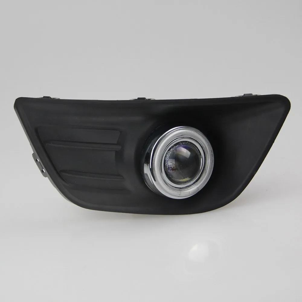 eOsuns CCFL ангел глаз LED дневного света DRL + галогеновые Противотуманные фары + объектив проектора для Ситроен С4 2008-11 eOsuns CCFL ангел глаз LED дневного света DRL + галогеновые Противотуманные фары + объектив проектора для Ситроен С4 2008-11