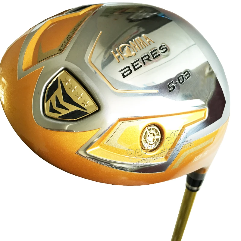 New mens Golf clubs HONMA S-03 4 Star driver clubs 9.5 or 10.5 loft Golf driver with Graphite Golf shaft free shipping