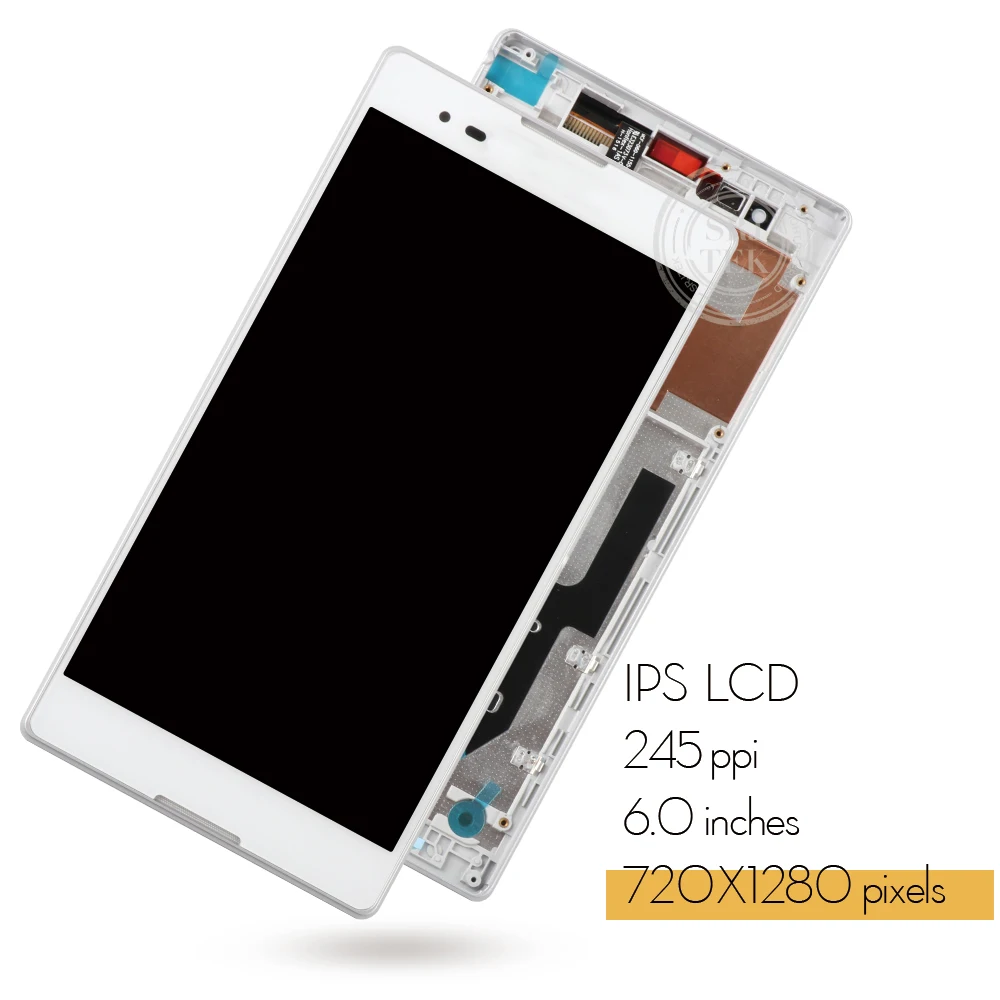 ЖК дисплей 6 0 дюйма сенсорный экран для SONY Xperia T2 Ultra D5322 D5303 D5306 XM50h с рамкой