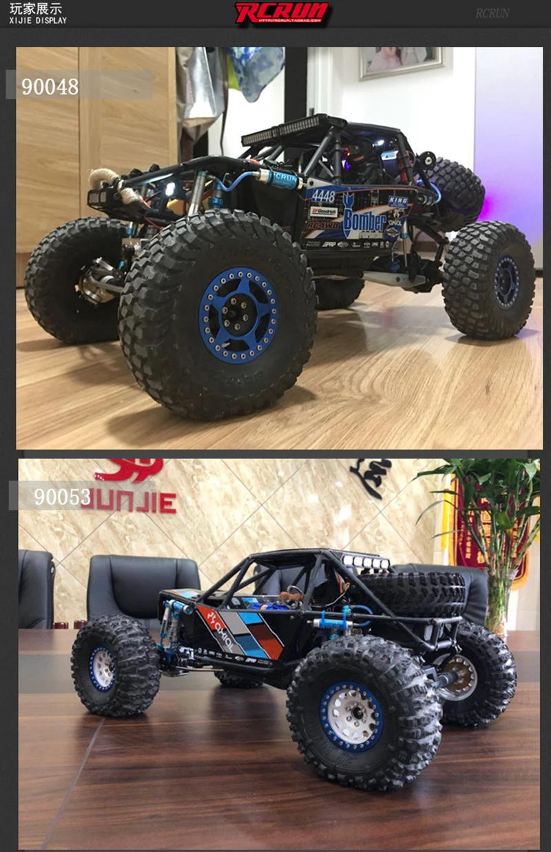Axial do Amortecedor da Pressão Negativa do Metal das Peças da Elevação do Carro da Esteira Rolante para 1 Montagem Axial 90048 90053 Caminhão - 10 rc Rr10 6 do metal das peças da elevação do