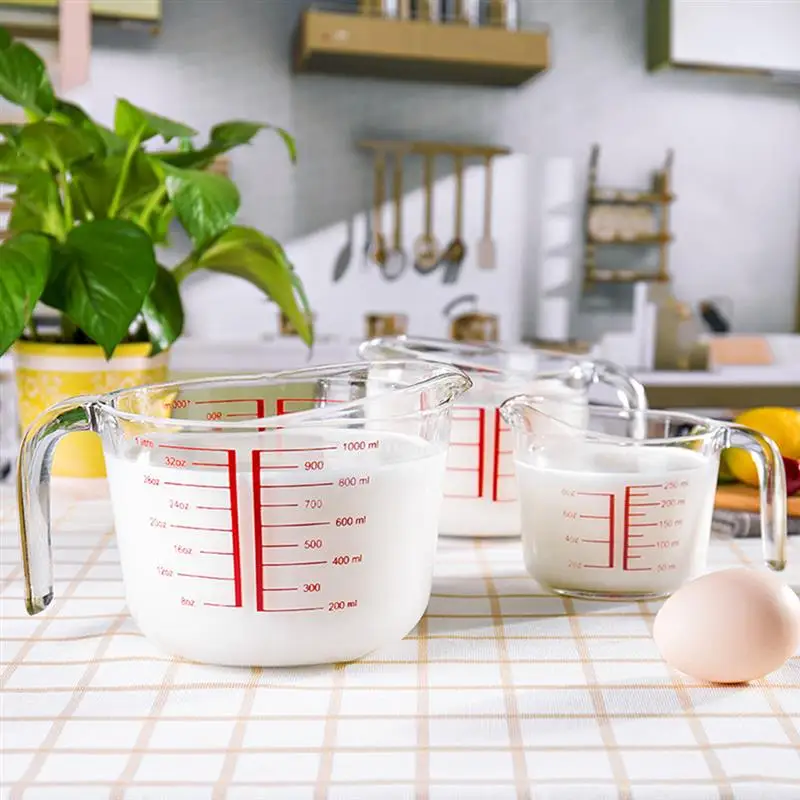 Измерительный стакан термостойкая многоцелевая измерительная кружка чашка для молока весы чашка для кухни аксессуары для дома