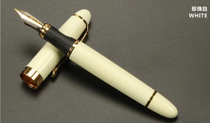 JINHAO X450 матовый черный и золотой 0,7 мм широкий наконечник Авторучка JINHAO 450 - Цвет: G