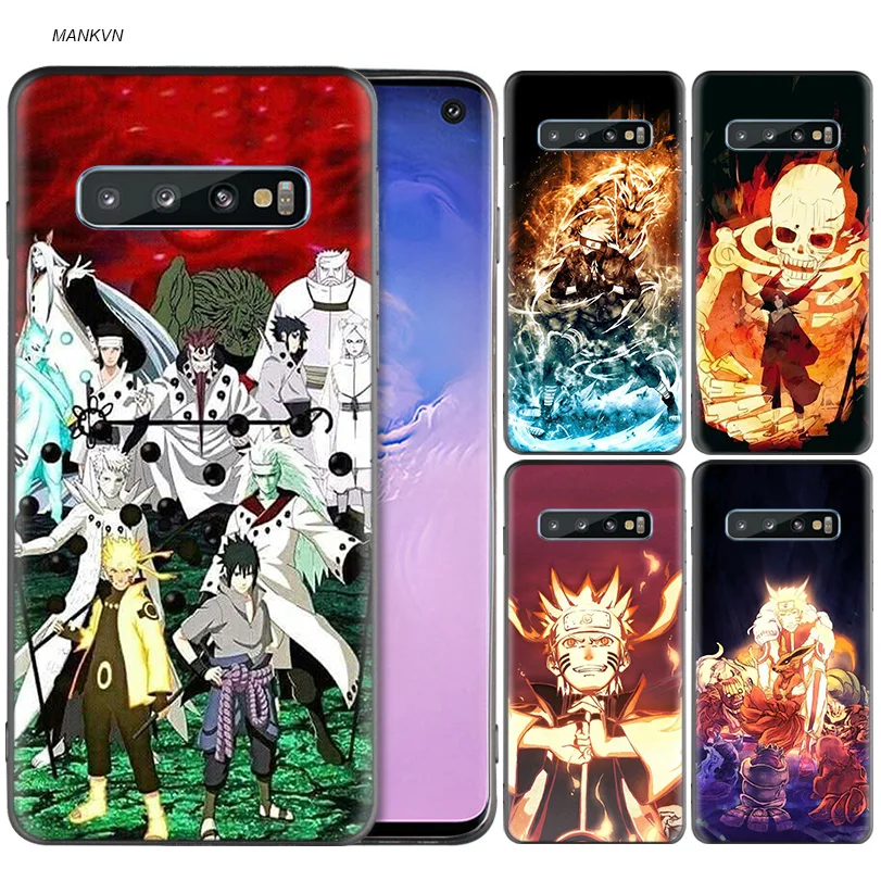 

Naruto Itachi Uchiha Black Silicone Case for Samsung Galaxy M20 S10e S10 S9 M10 S8 Plus 5G S7 S6 Edge Phone Soft Cover Shell