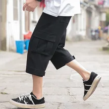 Мужские шорты Карго в стиле милитари брендовые льняные новые армейские тактические шорты мужские хлопковые свободные рабочие повседневные короткие брюки больших размеров