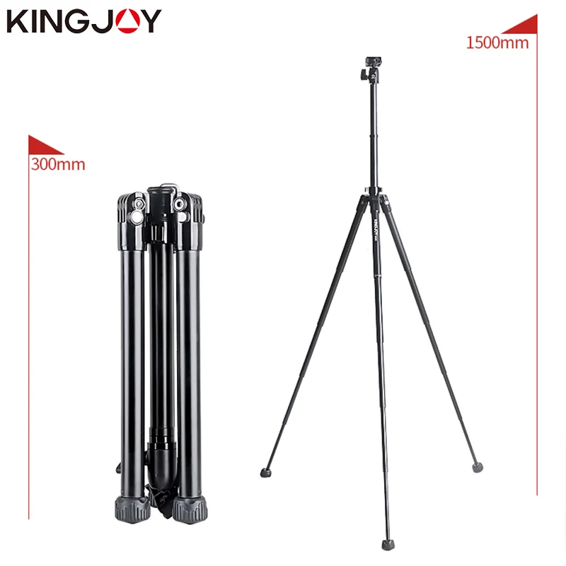  KINGJOY Official SC056 Mini Tripod For Camera With Selfie Stick Holder Tripod For Phone Gorillapod 