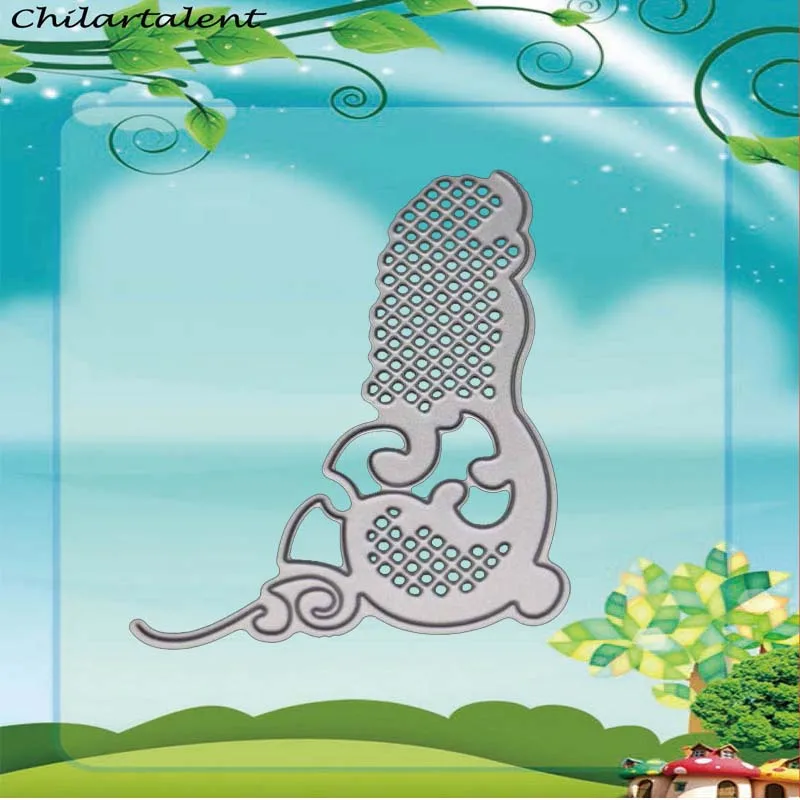 

Lace corner Metal Cutting Dies Scrapbooking snijmal en embossing nieuw Stencils DIY Decorative Cards Making nouveau arrivage