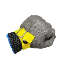 5 шт./лот прочное качество Прихватки для мангала доказательство Protect Проволока из нержавеющей стали Защитные перчатки с металлической сетки дышащий Мясник работа Размеры xl