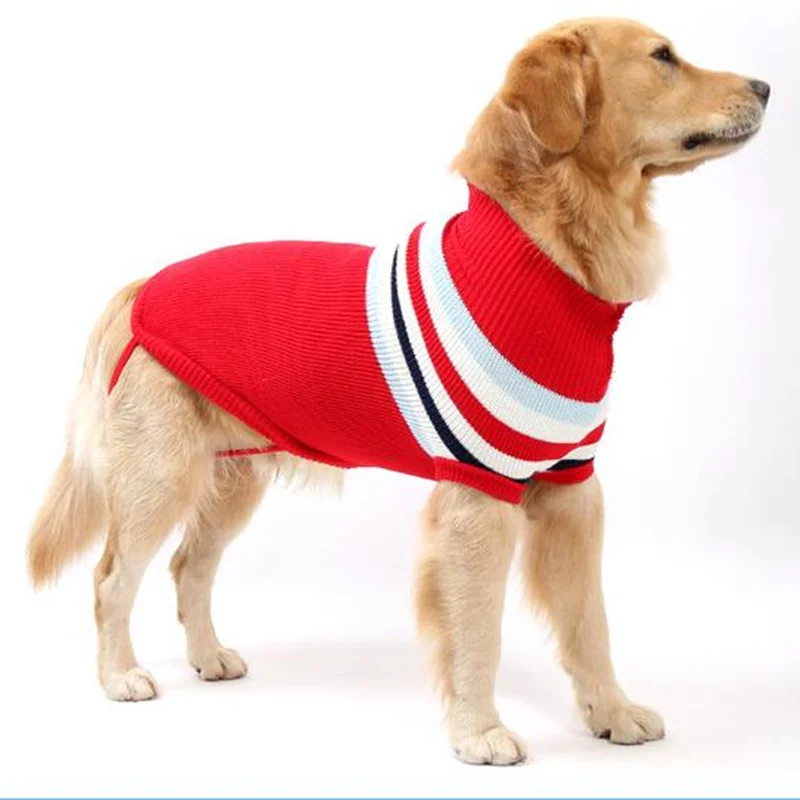 Winter Large Dog Sweater Pet Dog Clothes for Dogs Pet Clothing Warm