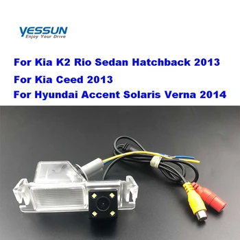 

Yessun Car rear Camera For Kia K2 Rio Sedan Hatchback Ceed 2013 Hyundai Accent Solaris Verna 2014 I30 license plate camera