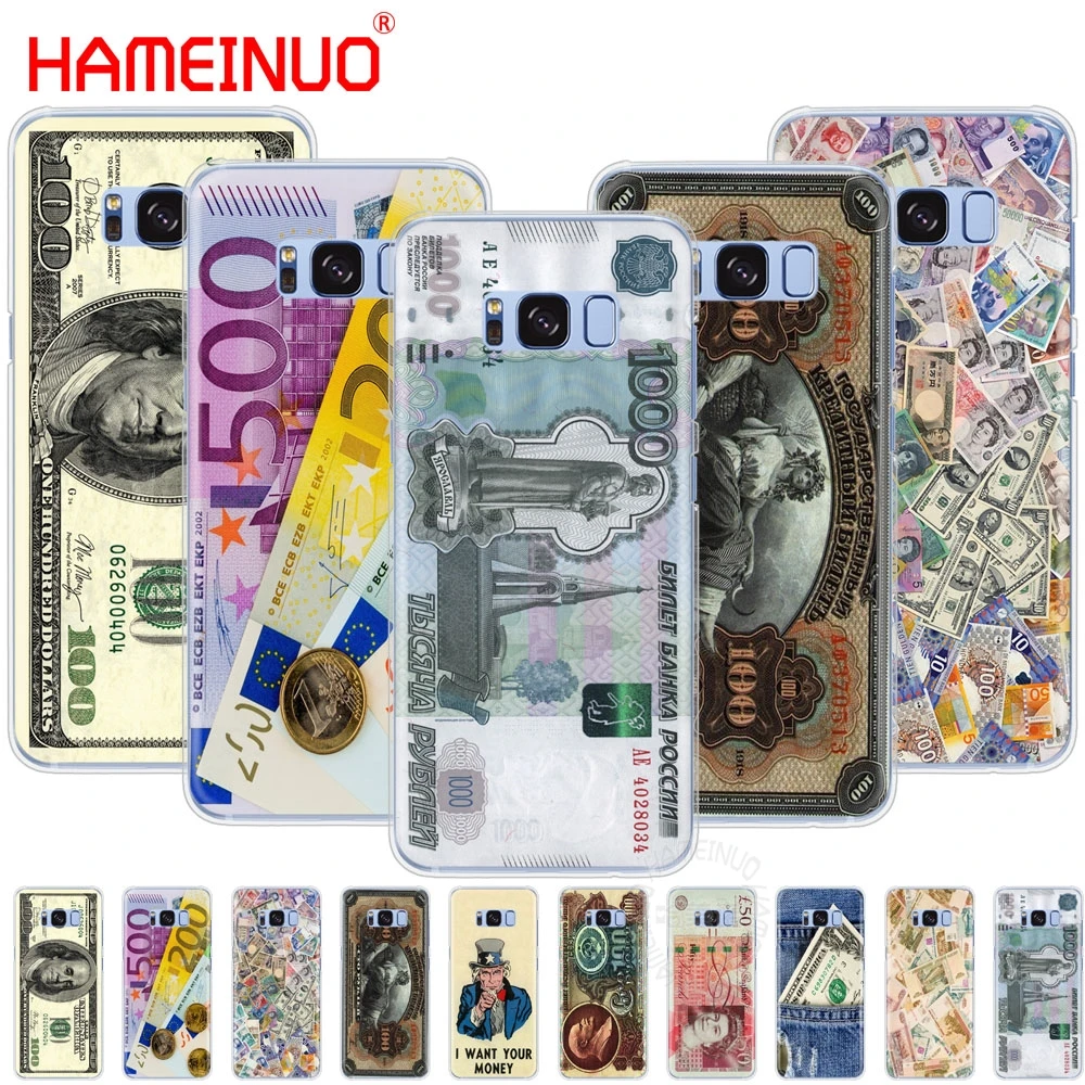 Hameinuo Money Cash Dollar Ruble Cell Phone Case Cover For Samsung
