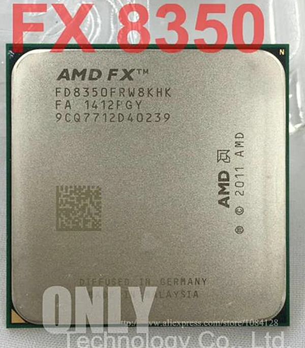 Процессор AMD FX-8350 fx 8350 125 Вт AM3+ восемь ядер 4,0 ГГц настольный процессор FX 8350 может работать