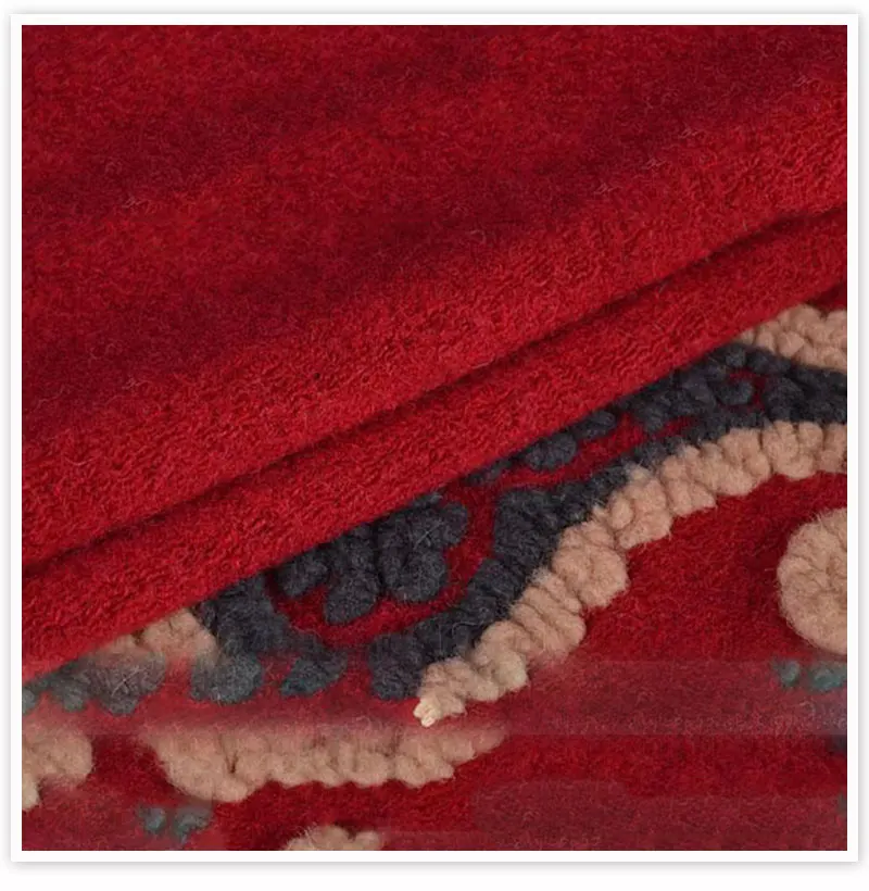 Роскошные Пейсли Цветочные позиционирования жаккард красный кашемир шерсть ткань для зимнее пальто толстые шерстяные ткани tecidos stoffen SP5632
