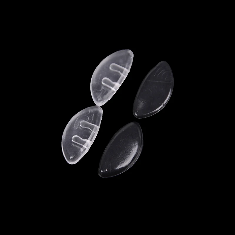 

2019 New 10 Pairs Silicone Nose Pads For Glasses Black White Anti-Slip Nose Pads Soft Eye Care Tools For Eyeglasses