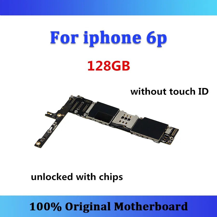 Original logic board unlocked for iphone 6p motherboard 6