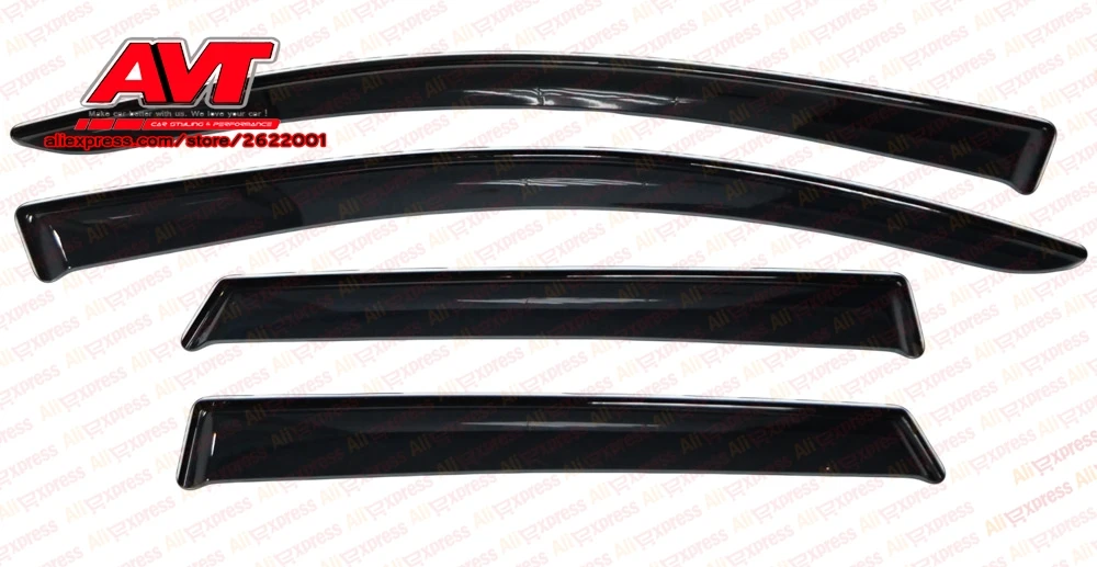 

Deflectors for Mazda 3 2003-2008 hatchback 1set\4pcs styling wind window deflector guard auto vent visor rain guards cover