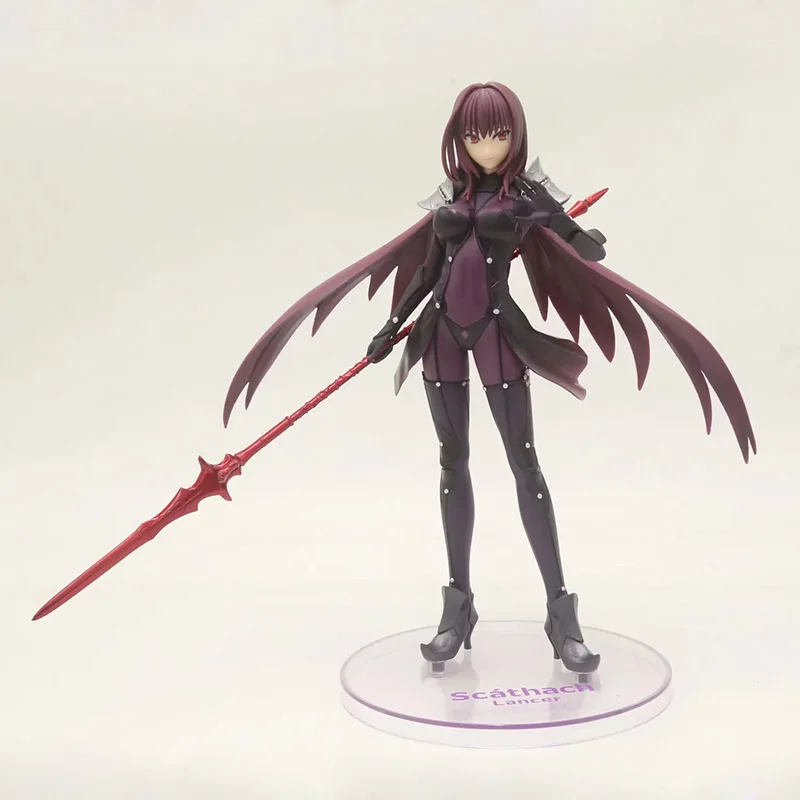 

21cm Fate Grand Order Scathach Extella Link Lancer Action Figure Model Toys Doll Gift
