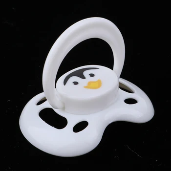 

High Quality ABS Plastic Pacifier & Magnet Set Baby Doll Supplies For Reborn Doll Real Life Accessory White