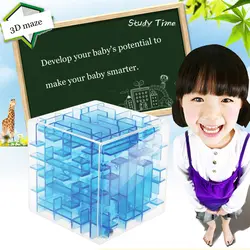 Ручной Spinner лабиринт магический куб головоломка блок Мэджико образование Игрушечные лошадки Головоломка Куб образовательные игры