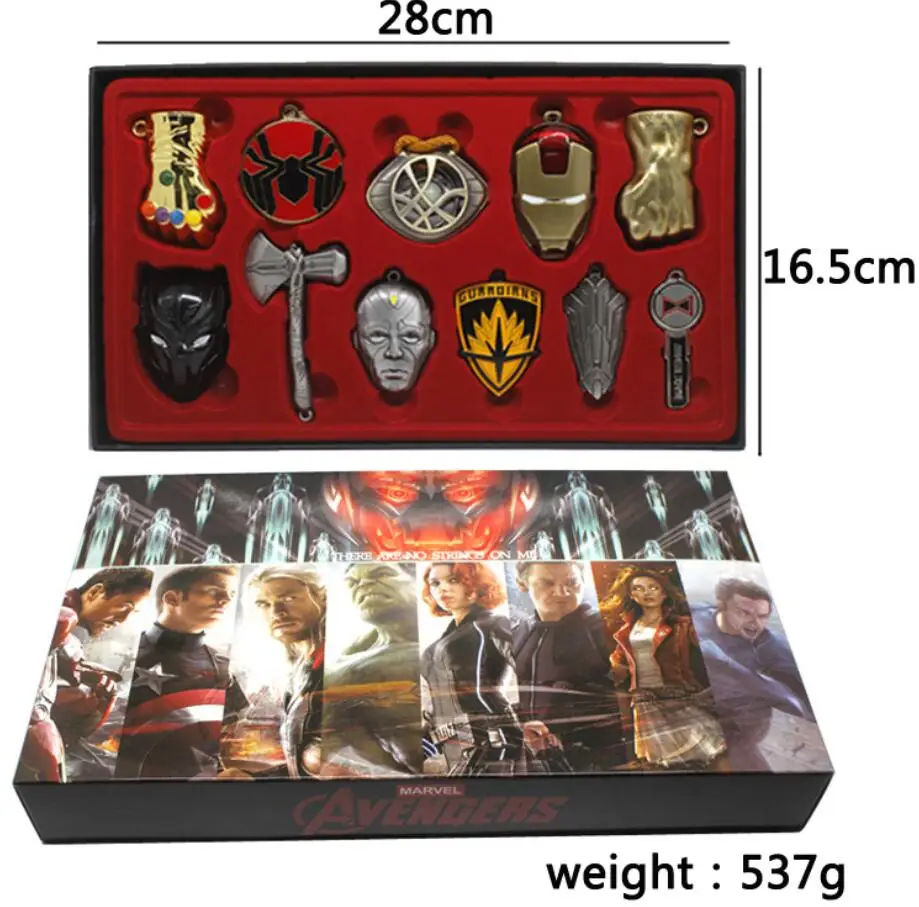 

Set Marvel Avengers Endgame Heroes Weapons Thor Hammer Mjolnir Toys Thanos Hulk Hands Black Panther Head Captain Shield Toys