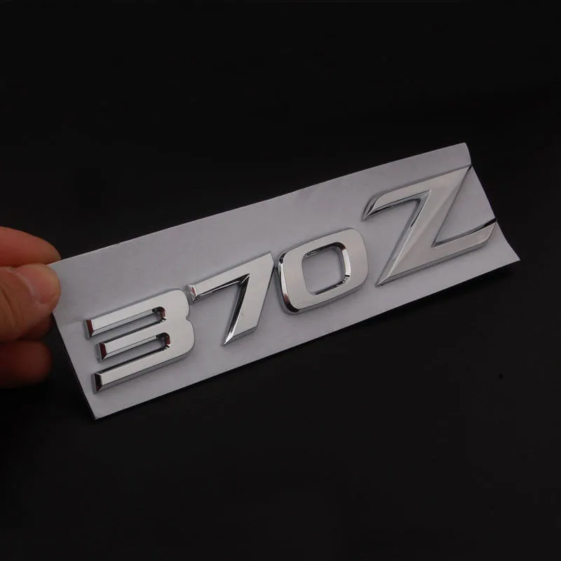 Brand New ABS Chrome Car Auto 370Z Emblem Badge Stickers