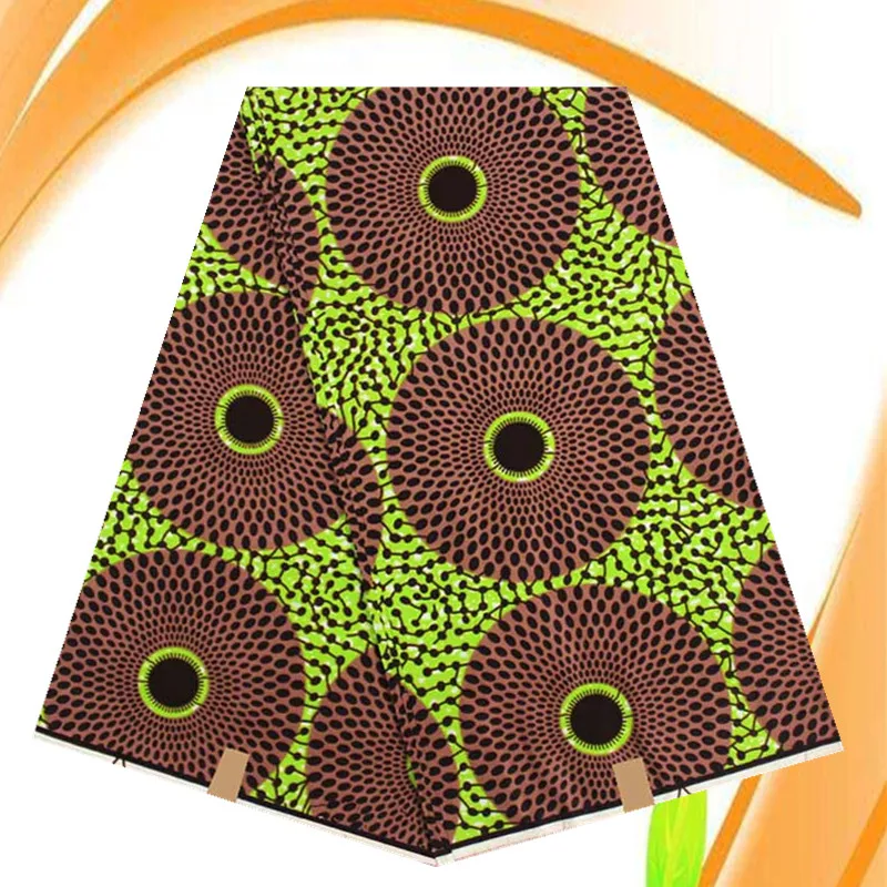 HWD199 Guaranteed 100% 6 Yards Hollandais Wax Printed Fashion African Cotton Fabric For Wedding Party Dress | Дом и сад