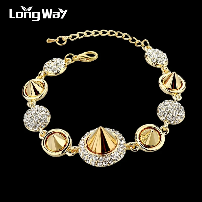 Женские браслеты LongWay и браслет золотого цвета женский мужской браслет-цепочка