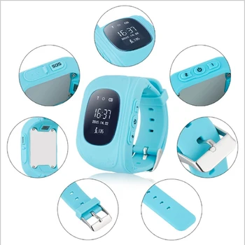

2018 Smart Kid Safe GPS Q50 Watch Wristwatch SOS Call Location Finder Locator Tracker for Kid Child Anti Lost Monitor Baby Gift
