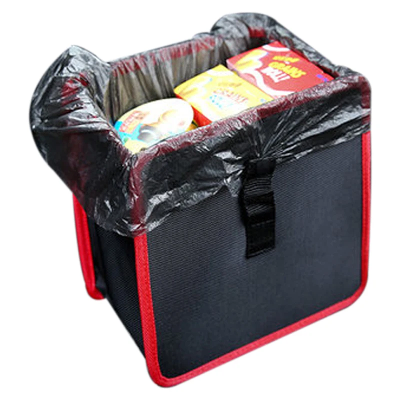 Car Garbage Can Seat Back Bag Stowing Tidying Trash