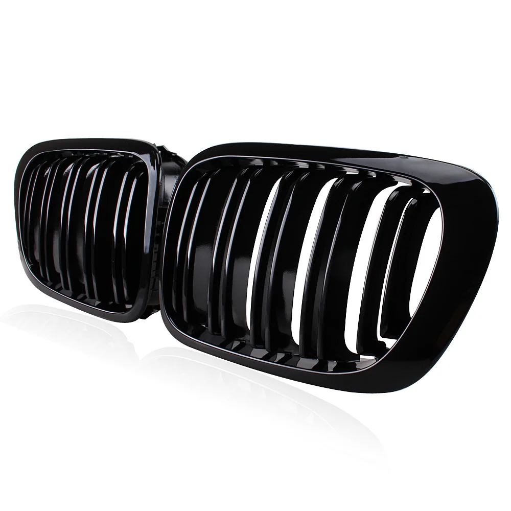 

Auto Replacement Bright Matte Black Car Front Grille Racing Grills For BMW E46 325Ci/ 330Ci / 323Ci / 328Ci M3 Exterior Parts