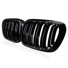 Auto Replacement Bright Matte Black Car Front Grille Racing Grills For BMW E46 325Ci/ 330Ci / 323Ci / 328Ci M3 Exterior Parts