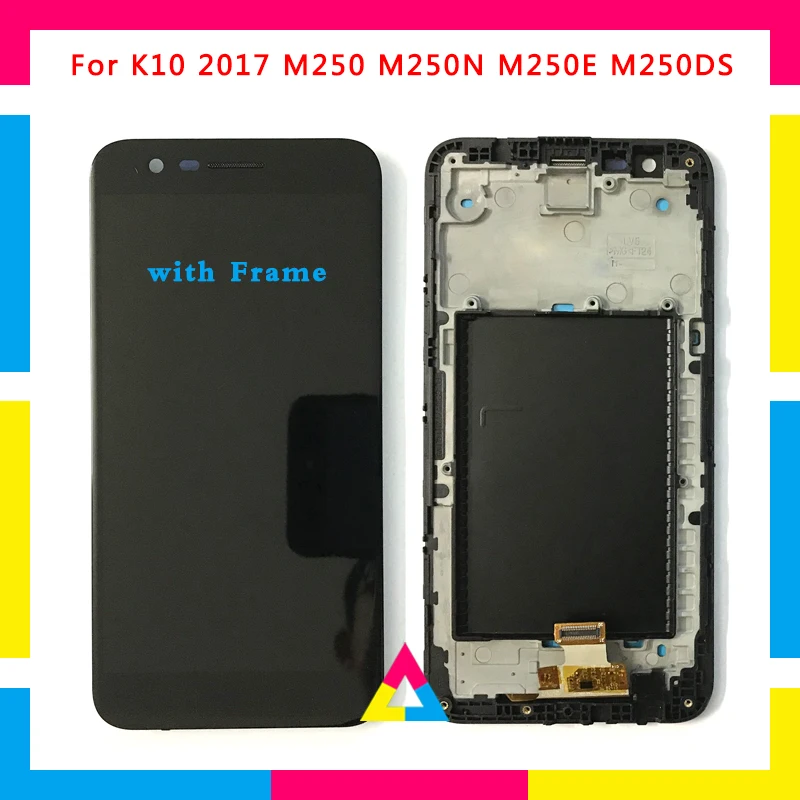 

5Pcs/lot LCD Display Screen With Touch Screen Digitizer Assembly For LG K10 2017 M250 M250N M250E M250DS Black