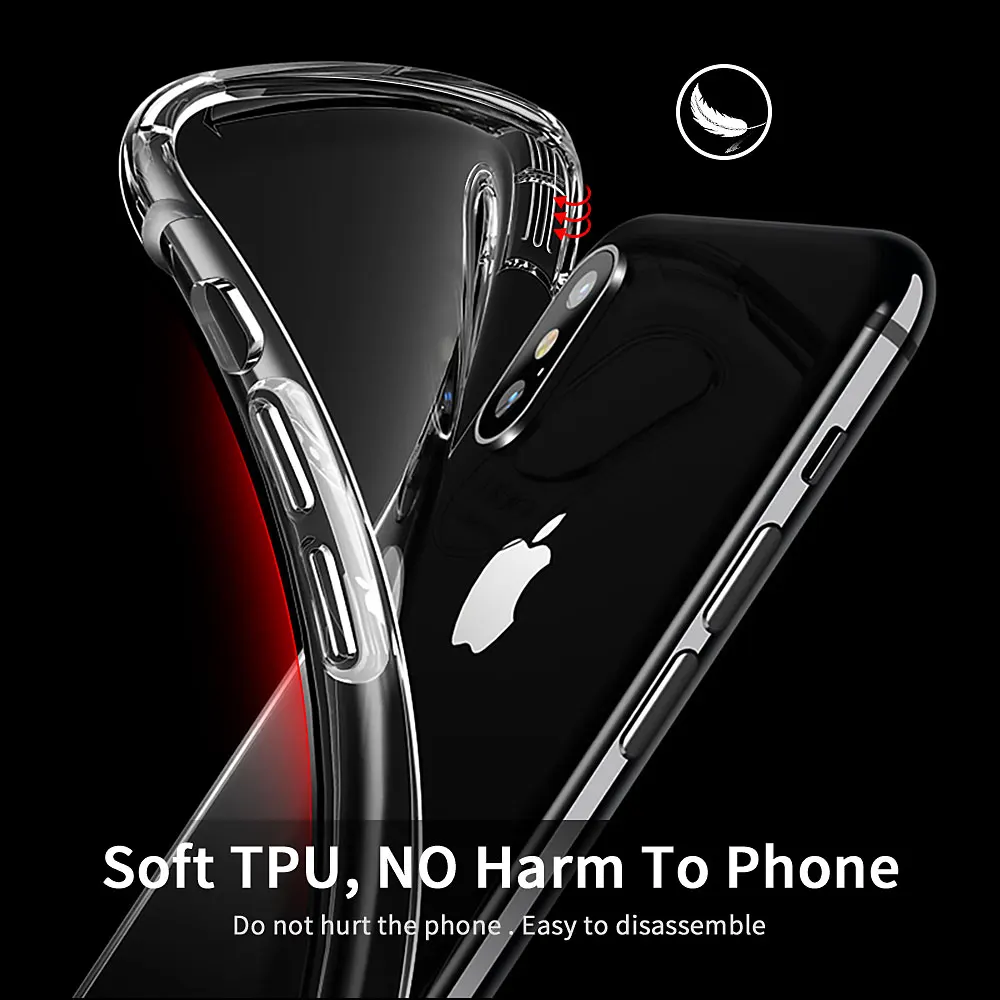 Essager للصدمات الهاتف حقيبة لهاتف أي فون XS ماكس XR X 8 7 6 6 S S زائد 5 5 S SE الفاخرة غطاء سيليكون ل فون 8 زائد 7 زائد كوكه
