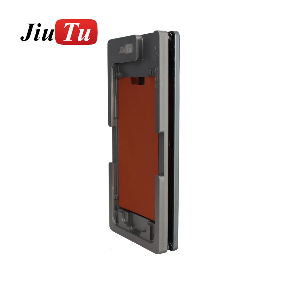 Aluminium Mould For iPhone plusX Laminator mold metal jig Only for the front glass with frame Location for OCA user (4)