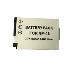 SOULMATE NP-48 FNP48 lithium batteries pack FNP-48 Digital Camera Battery FNP48 NP48 For Fujifilm XQ1 XQ2