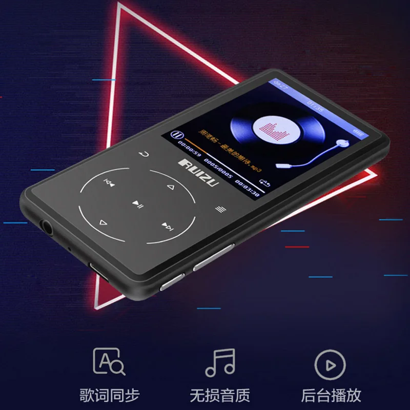 Новый металлический Bluetooth mp4 плеер встроенный динамик с FM радио диктофон