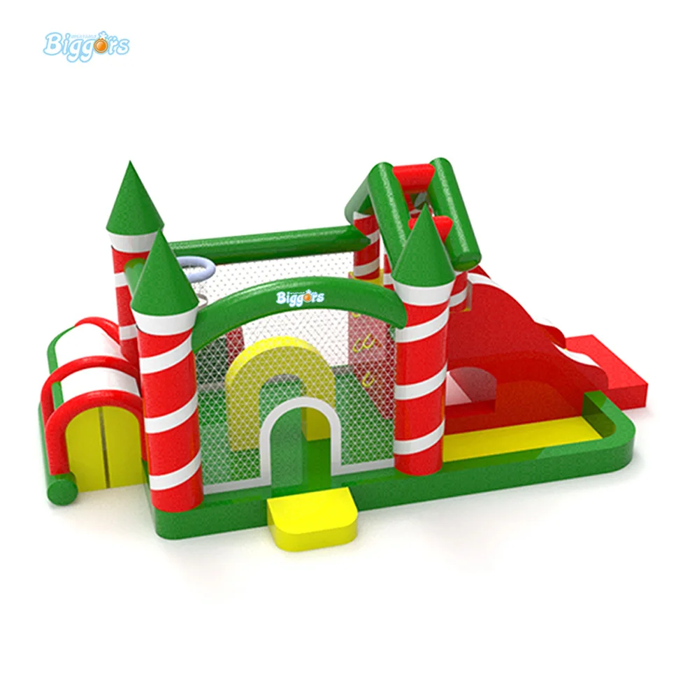 All In 1 Tropical Carnival Inflatable Bouncer Slide Jumping Castle