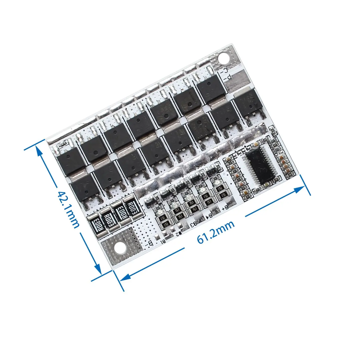 

3S 4S 5S BMS 12V 21V 100A Li-ion LMO Ternary Lithium Battery Protection Circuit Board Li-POLYMER Balance Charging Board Module