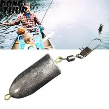 Пулеобразные грузила Свинцовые грузила анти пыль море рыболовное грузило снасти Аксессуары для приманки 6g/8g/10g/20g