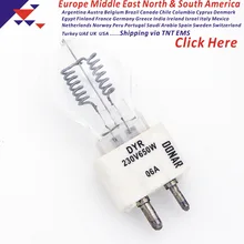 DONAR DN-26656 DYR 230 В 650 Вт JCD 230V650W JCD230V-650W JCD240V650WBC GZ9.5 кварцевые галогенные лампочки Накладные лампы проектора