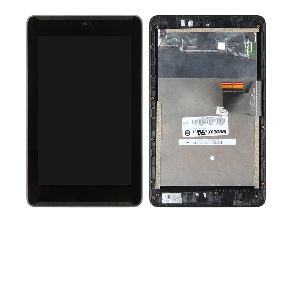 Для Asus Fonepad 7 ME372CG ME372 K00E ЖК-дисплей Матрица кодирующий преобразователь сенсорного экрана в сборе с рамкой планшетный ПК Ремонт