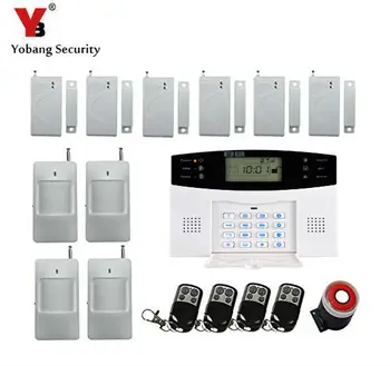 

Yobang Security-Alarmas GSM Wireless Home Security Alarm System,Intelligent Mobile Call GSM Alarm System Auto-Dial & Auto Audio