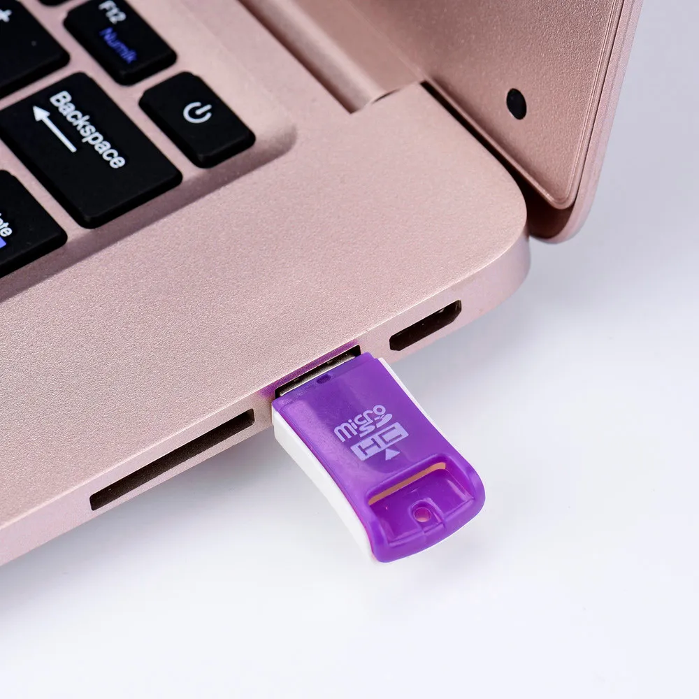 Vovotrade высокоскоростной мини USB 2,0 Micro SD TF T-Flash адаптер для чтения карт памяти заводская цена Прямая