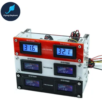 

Optical Drive Temperature Display Multi-function Panel Dual-screen For Computer Water Cooling