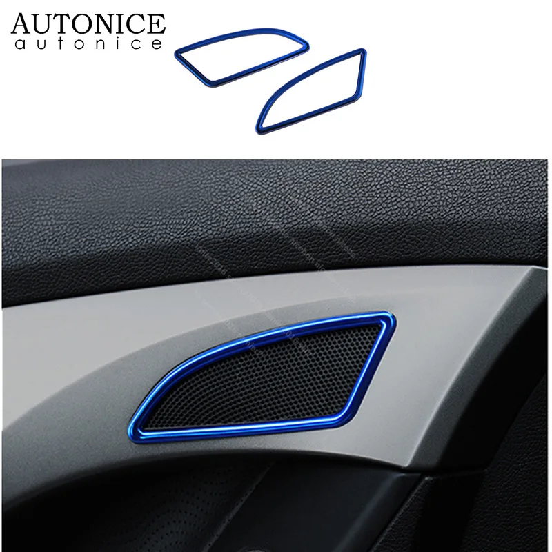 2 шт. дверной динамик громкий коробка Накладка подходит для HYUNDAI Elantra 2011-2015 |