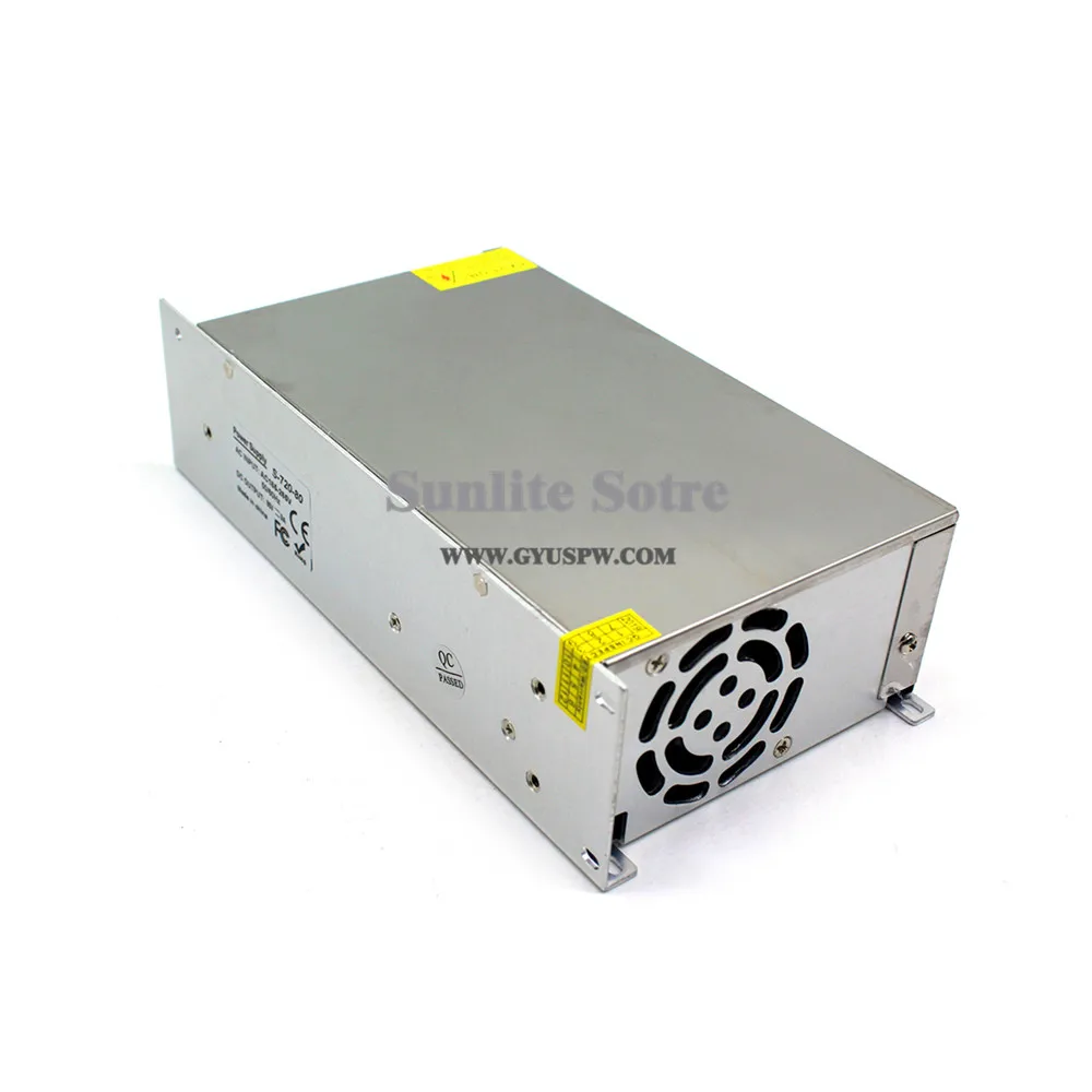 DC выключатель питания 80V 9A 720W UPS трансформатор драйвера 110V 220V AC DC80V SMPS для станков с ЧПУ промышленного оборудования