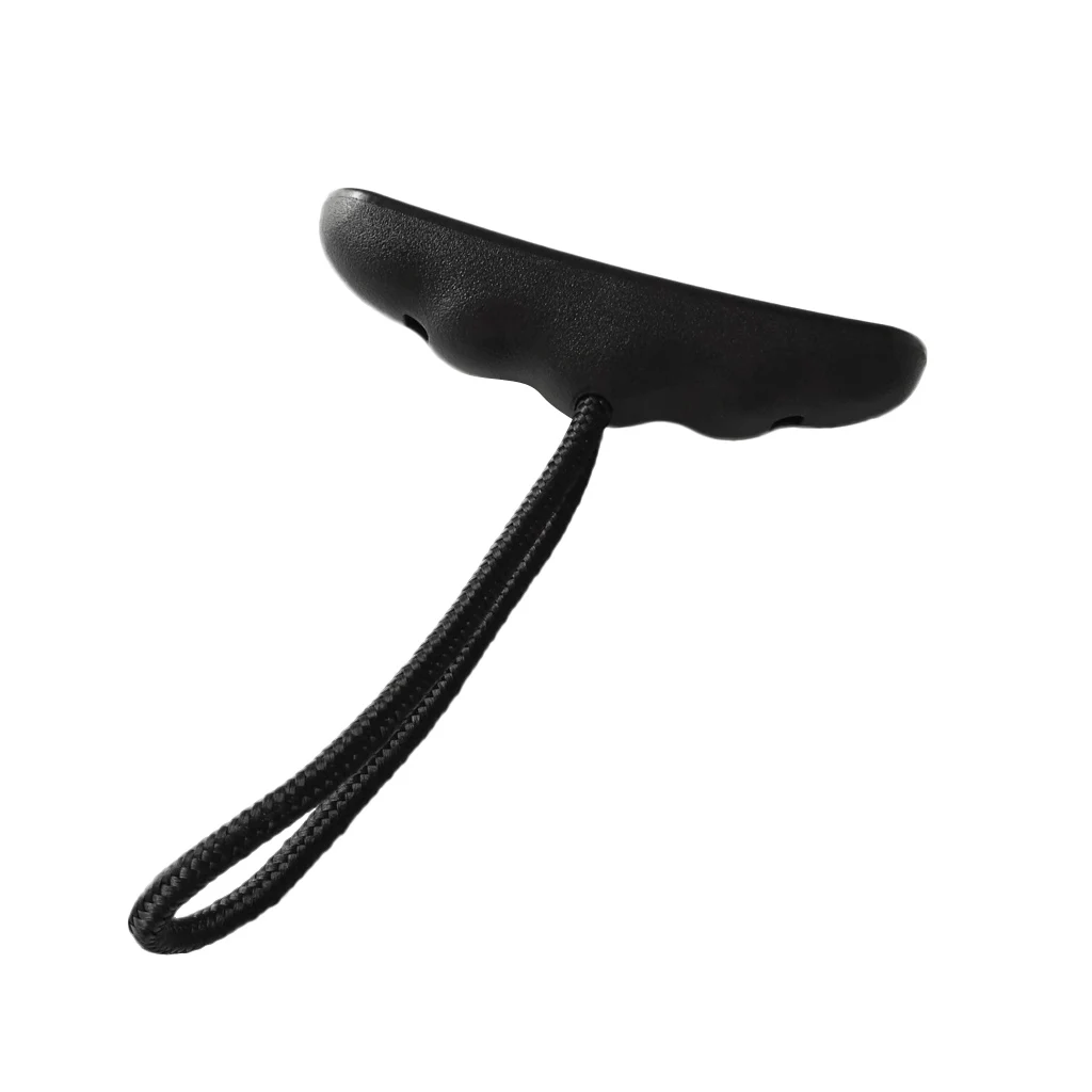 2Pcs 100mm Kayak Bow Stern Pull Handle T Handle with Cord Rope Replacement Accessories